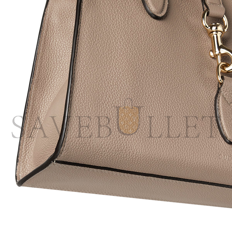 GUCCI MEDIUM TOTE BAG WITH HOOK CLOSURE 806205 (31*22.5*10cm) GUCCI MEDIUM TOTE BAG WITH HOOK CLOSURE 806205 (31*22.5*10cm)